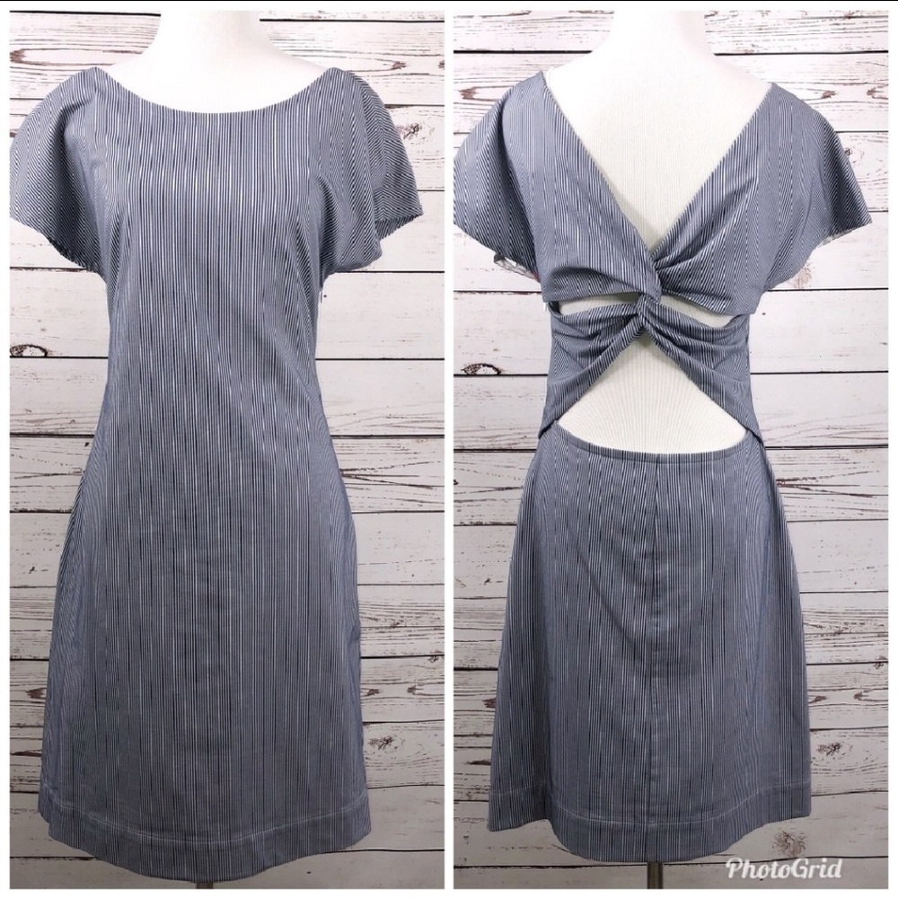 Theory | Andrizza Pinstripe Dress